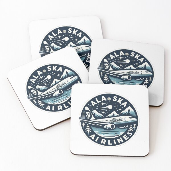 Item preview, Alaska airlines Emblem aviation alaska designed and sold by Expressions-Sel.