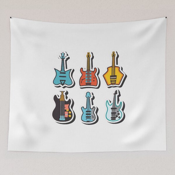 Item preview, Bass Guitar Body Shapes Collection designed and sold by NiftyWrx.