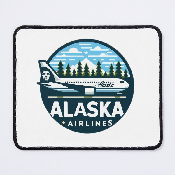 Item preview, Alaska airlines Emblem aviation alaska aircraft designed and sold by Expressions-Sel.