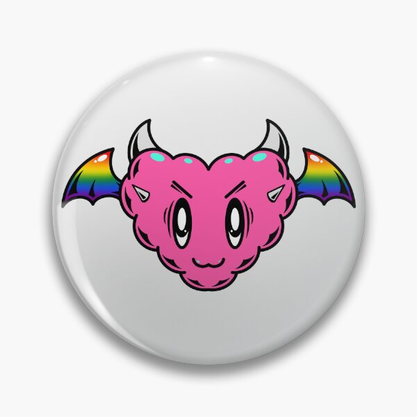 Item preview, Heart monster Rainbow wing designed and sold by SWALKth.