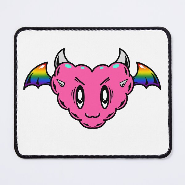 Item preview, Heart monster Rainbow wing designed and sold by SWALKth.