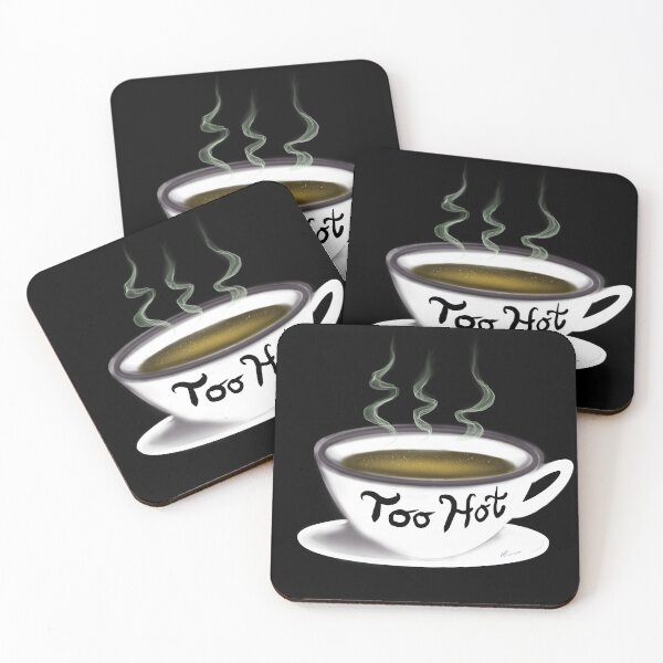 Item preview, Too Hot (Cup with Slogan) designed and sold by ArtbyMikkiC.