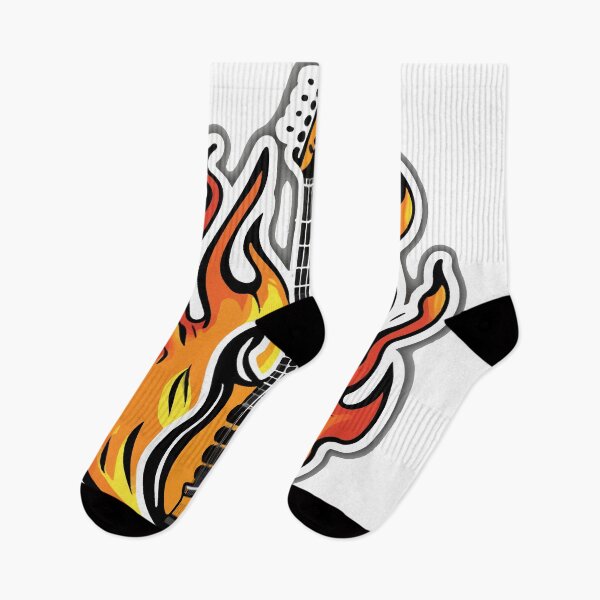 Item preview, Fiery Bass Guitar Inferno designed and sold by NiftyWrx.