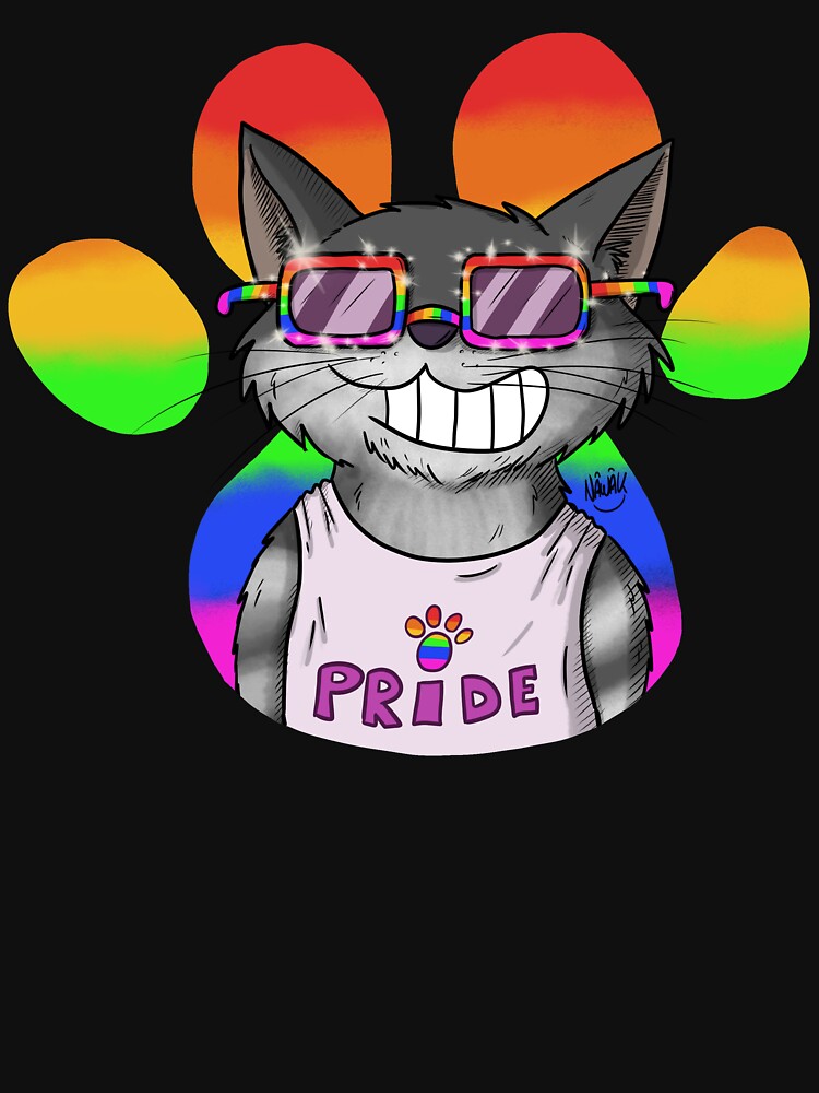 "Cat Pride" Tshirt by nawak Redbubble