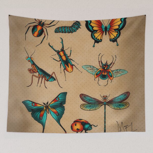 Item preview, All Bugs Painting designed and sold by romeoHellen.