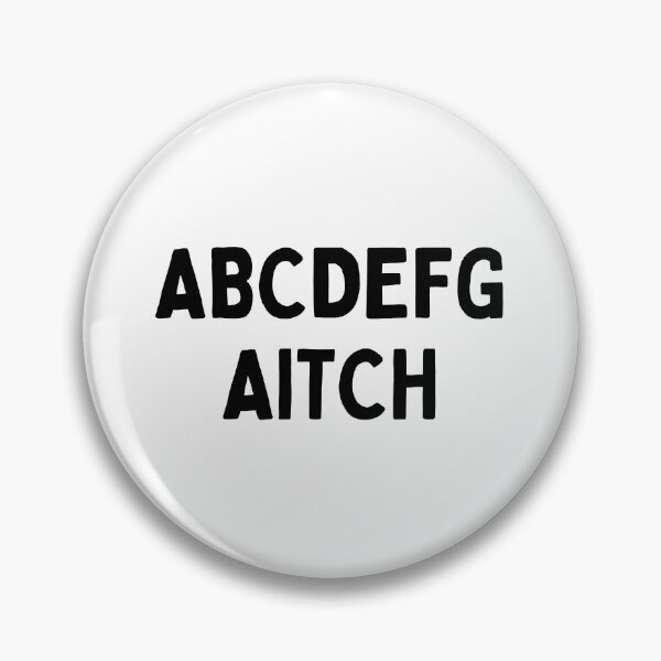 Item preview, Funniest British Slang A B C D E F G Aitch - H Alphabet Pronouns designed and sold by FociCreate.