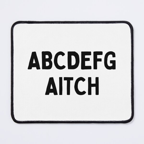 Item preview, Funniest British Slang A B C D E F G Aitch - H Alphabet Pronouns designed and sold by FociCreate.
