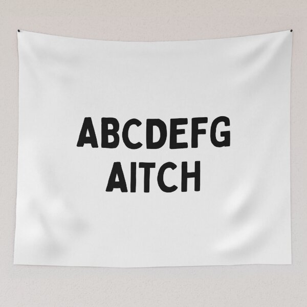 Item preview, Funniest British Slang A B C D E F G Aitch - H Alphabet Pronouns designed and sold by FociCreate.