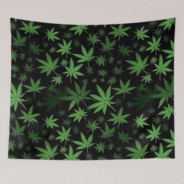 Item preview, Cannabis Hemp Leaves Decor designed and sold by Magnuna.