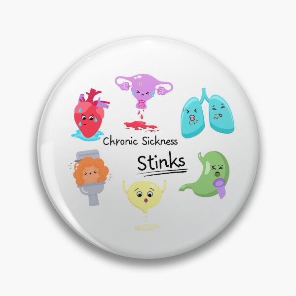 Item preview, Chronic Sickness Stinks designed and sold by SicknessSociety.