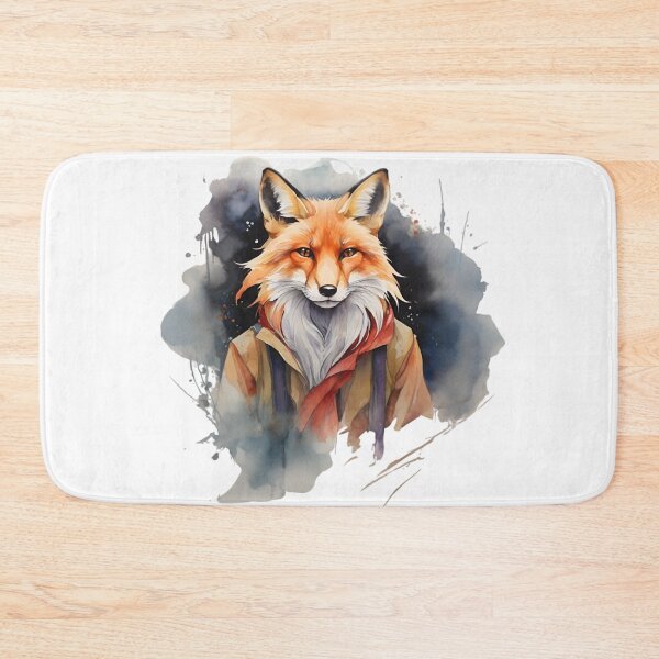 Item preview, Artistic Fox - Watercolor Painting designed and sold by PolygonPinnacle.