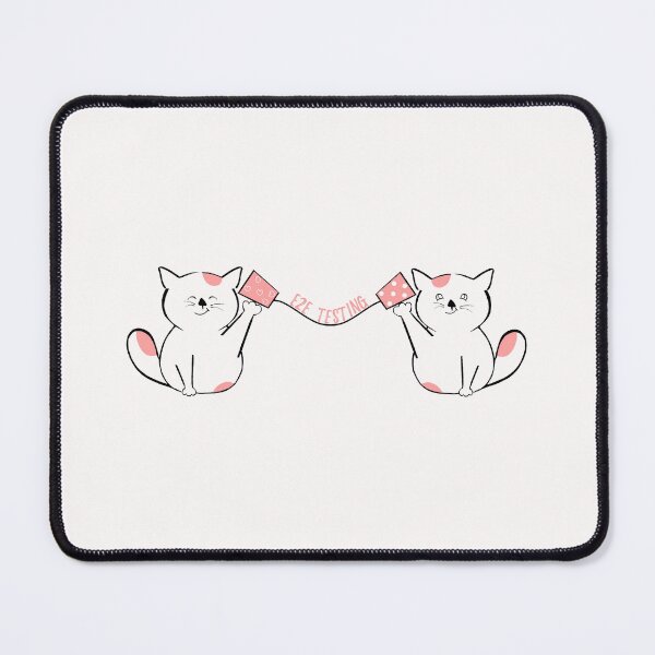 Item preview, Funny hilarious cat qa tester / qa engineer end to end testing designed and sold by stayartsy07.