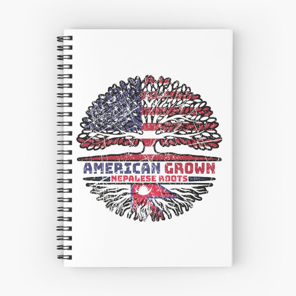 Item preview, Nepalese Nepal US American USA United States Tree Roots Flag designed and sold by FlagX.