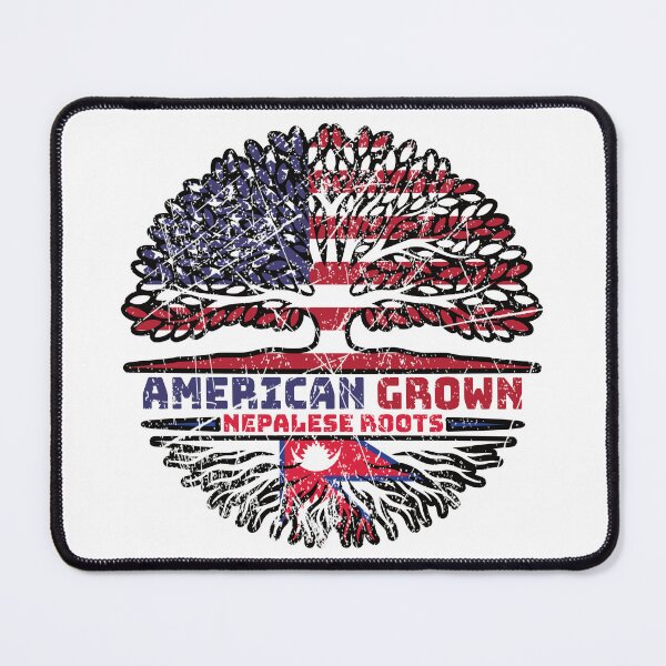 Item preview, Nepalese Nepal US American USA United States Tree Roots Flag designed and sold by FlagX.
