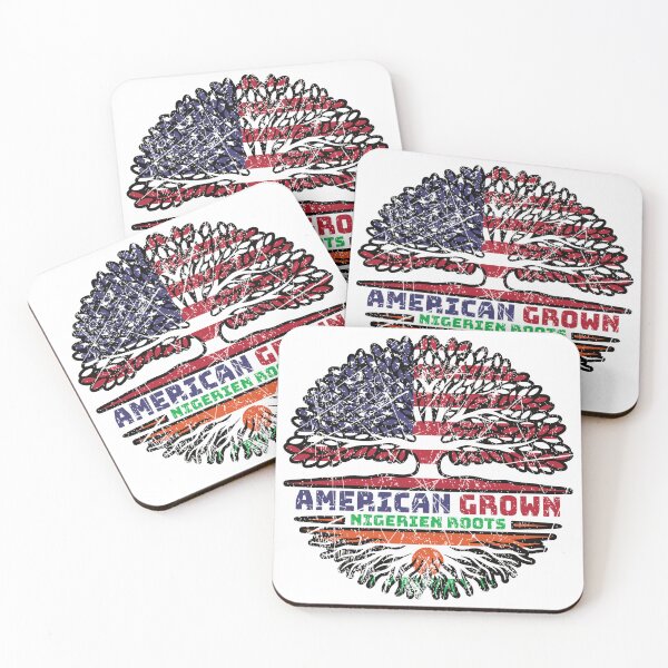 Item preview, Niger Nigerien American USA Tree Roots Flag designed and sold by FlagX.