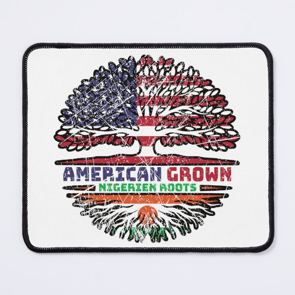 Item preview, Niger Nigerien American USA Tree Roots Flag designed and sold by FlagX.