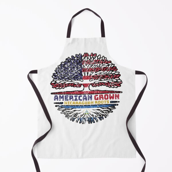 Item preview, Nicaraguan Nicaragua US American USA United States Tree Roots Flag designed and sold by FlagX.