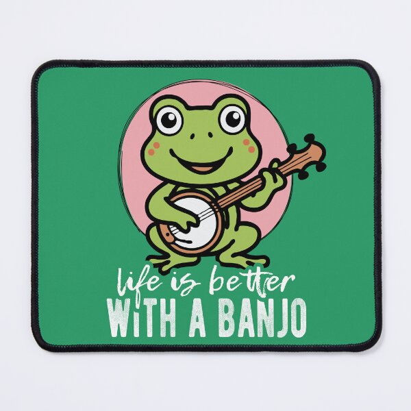 Item preview, life is better with a banjo designed and sold by samah82.