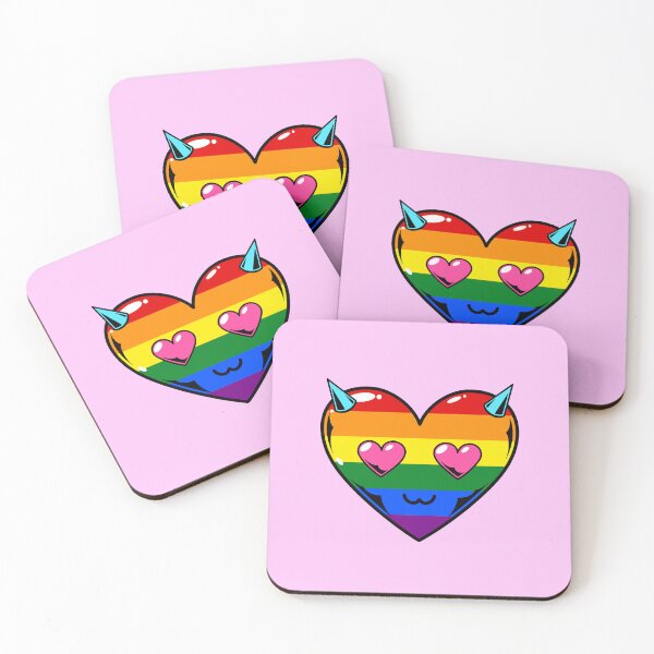 Item preview, Rainbow monster heart  designed and sold by SWALKth.