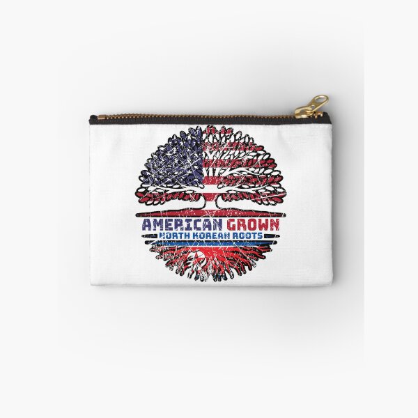 Item preview, North Korean North Korea US American USA United States Tree Roots Flag designed and sold by FlagX.