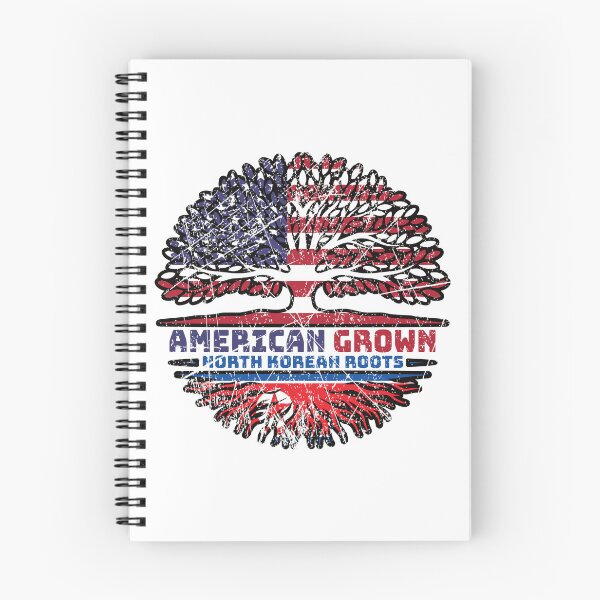 Item preview, North Korean North Korea US American USA United States Tree Roots Flag designed and sold by FlagX.