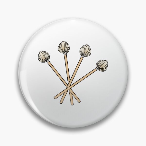 Item preview, Four Mallet Play Technique | Vibraphonist Playing Vibraphone Mallet Percussion designed and sold by FociCreate.