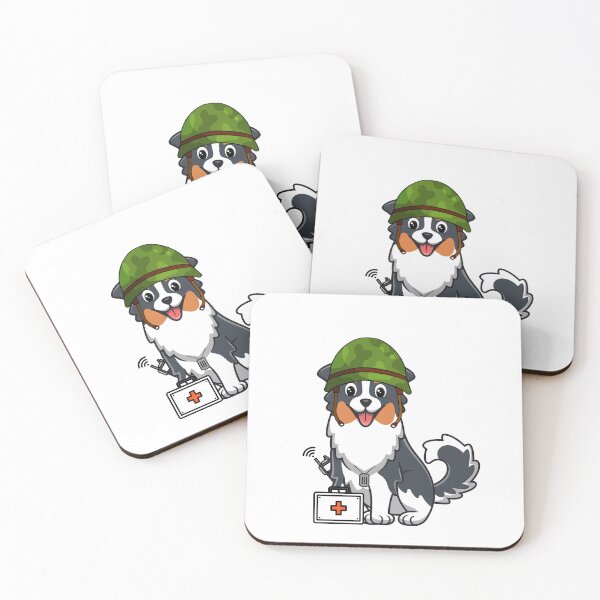 Item preview, First aid box and helmet - collie designed and sold by Pet Station.