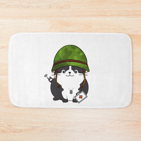 Item preview, First aid box and helmet - fat cat designed and sold by Pet Station.