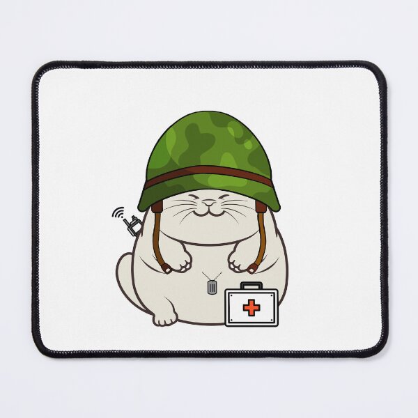 Item preview, First aid box and helmet - fat cat designed and sold by Pet Station.