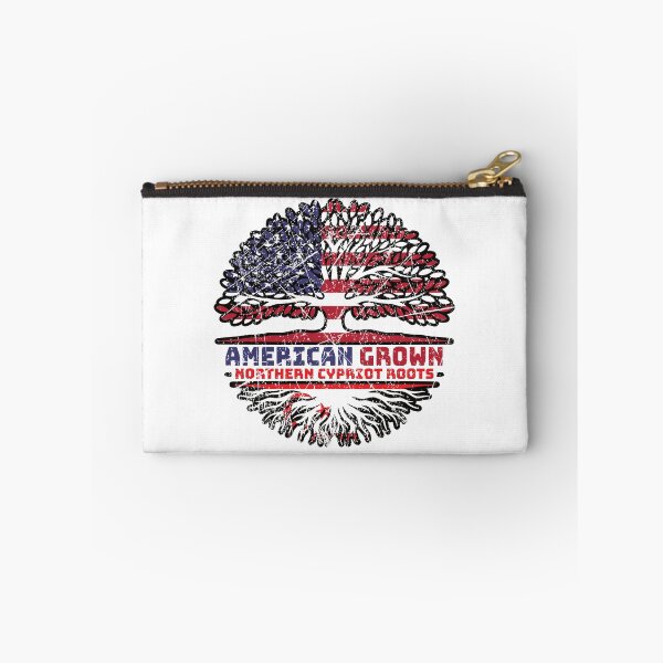 Item preview, Northern Cyprus Northern Cypriot American USA Tree Roots Flag designed and sold by FlagX.
