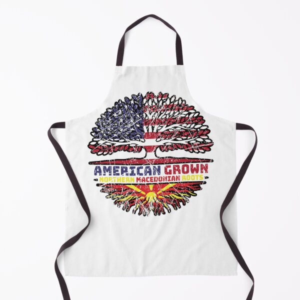 Item preview, North Macedonia Macedonian US American USA United States Tree Roots Flag designed and sold by FlagX.