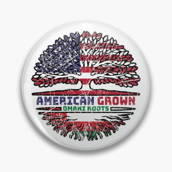 Item preview, Oman Omani American USA Tree Roots Flag designed and sold by FlagX.