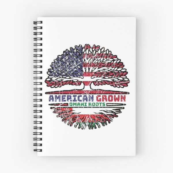 Item preview, Oman Omani American USA Tree Roots Flag designed and sold by FlagX.
