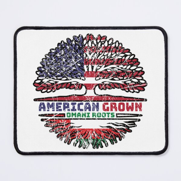 Item preview, Oman Omani American USA Tree Roots Flag designed and sold by FlagX.