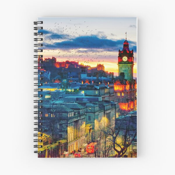 Item preview, Edinburgh Sunset Starlings designed and sold by Alisonchambers2.