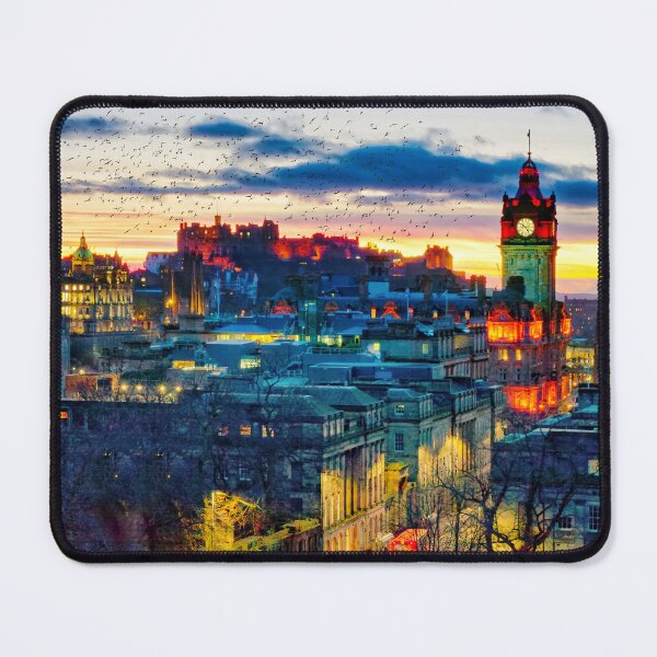 Item preview, Edinburgh Sunset Starlings designed and sold by Alisonchambers2.