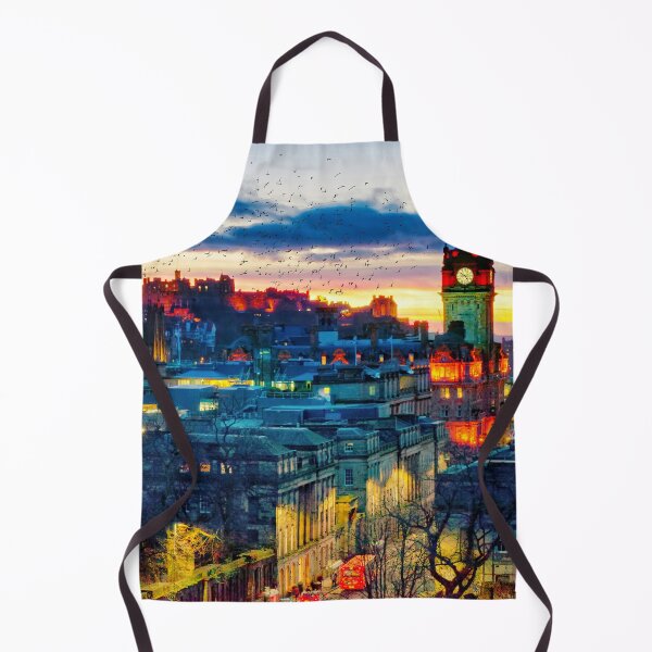 Item preview, Edinburgh Sunset Starlings designed and sold by Alisonchambers2.