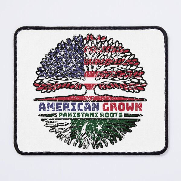 Item preview, Pakistan Pakistani US American USA United States Tree Roots Flag designed and sold by FlagX.