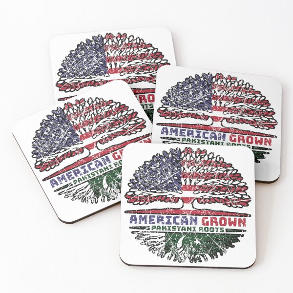 Item preview, Pakistan Pakistani US American USA United States Tree Roots Flag designed and sold by FlagX.