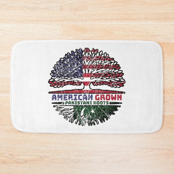 Item preview, Pakistan Pakistani US American USA United States Tree Roots Flag designed and sold by FlagX.