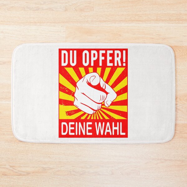 Item preview, You Victim; Your Choice; German; designed and sold by StickerApe.