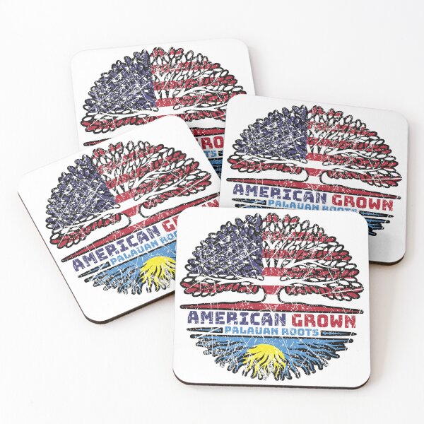 Item preview, Palau Palauan American USA Tree Roots Flag designed and sold by FlagX.