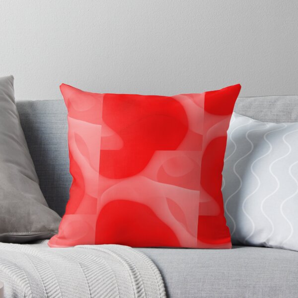 Item preview, Abstraction "red wave" designed and sold by Gluecknika.