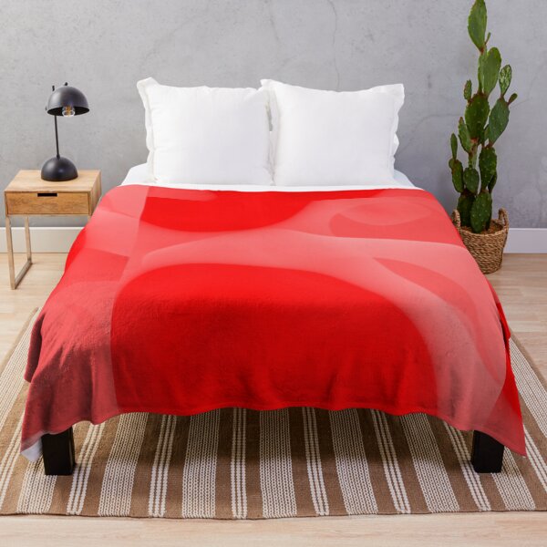 Item preview, Abstraction "red wave" designed and sold by Gluecknika.