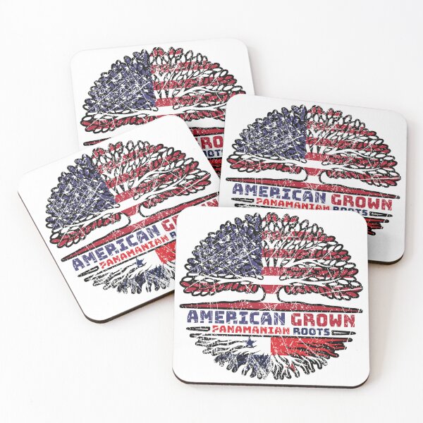 Item preview, Panamanian Panama US American USA United States Tree Roots Flag designed and sold by FlagX.