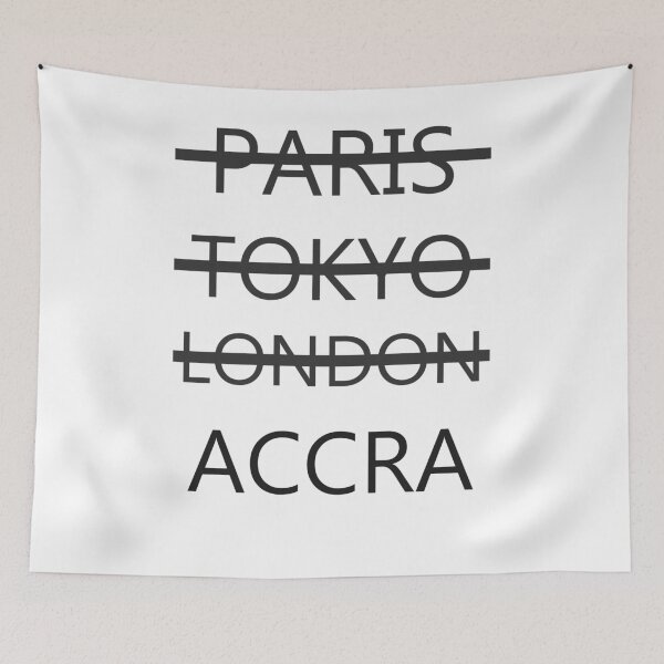 Item preview, Ghanaian capital city Accra - Cities designed and sold by GetItGiftIt.