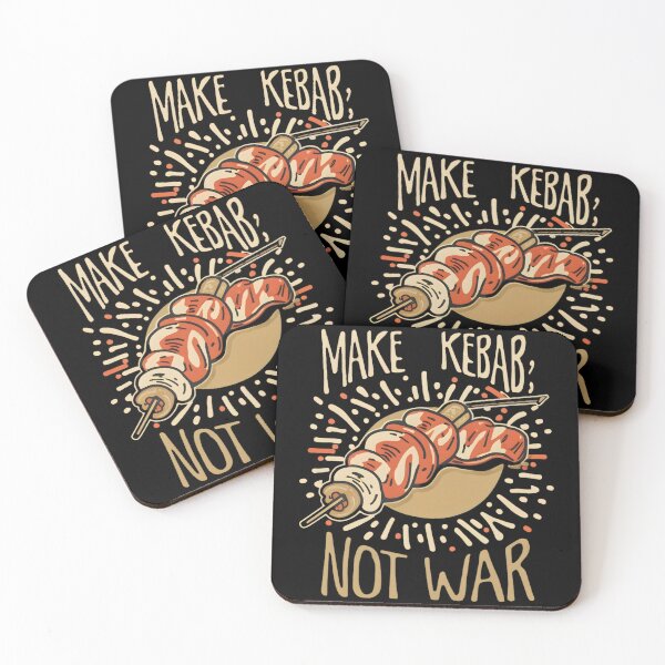 Item preview, Make Kebab not war designed and sold by SidTastic .