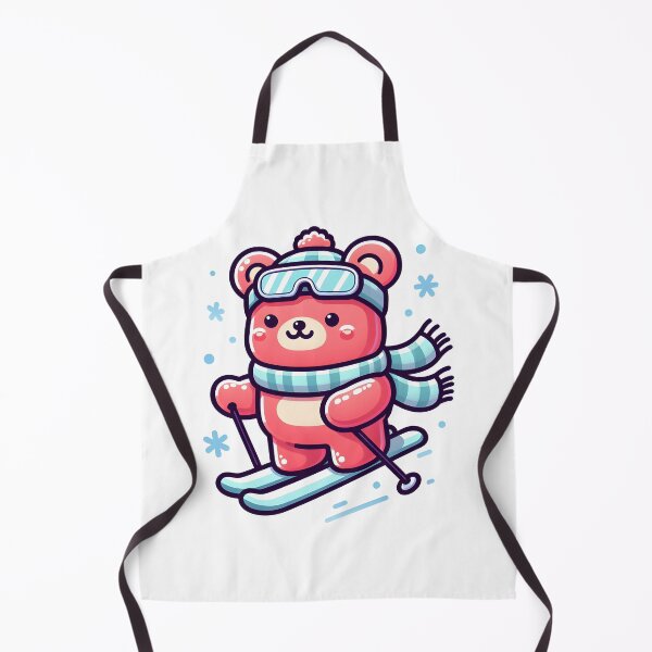 Item preview, Kawaii Gummy Bear With Winter Scarf designed and sold by CanvasCutie.