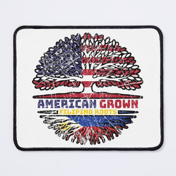 Item preview, Filipino Philippines US American USA United States Tree Roots Flag designed and sold by FlagX.