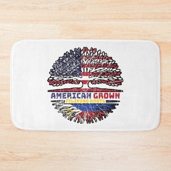 Item preview, Filipino Philippines US American USA United States Tree Roots Flag designed and sold by FlagX.